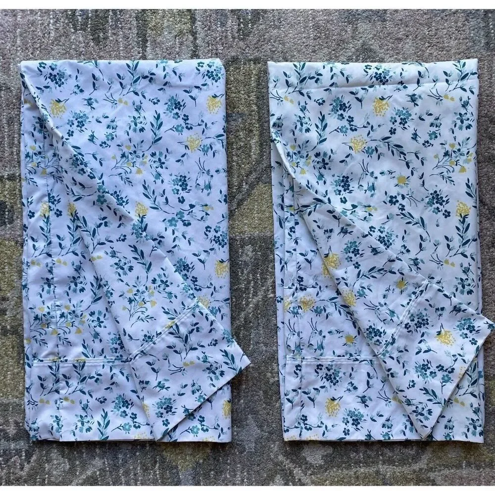 South Point Floral Bed Pillowcases